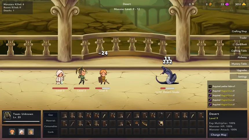 Скриншот 1 к игре Treasure Hunter: Idle RPG