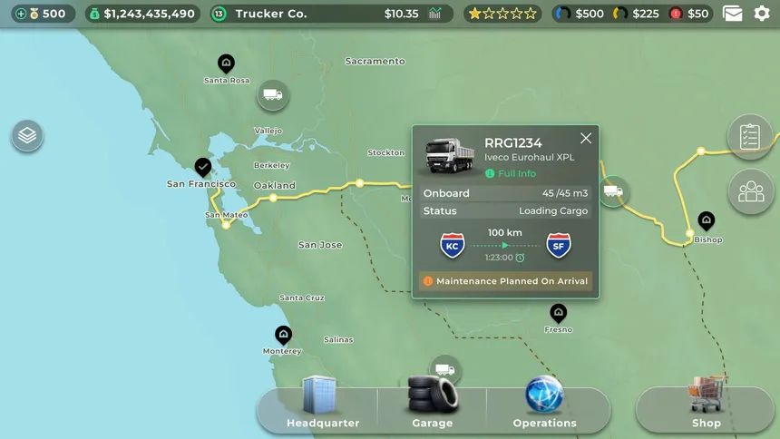Скриншот 2 к игре Truck Manager