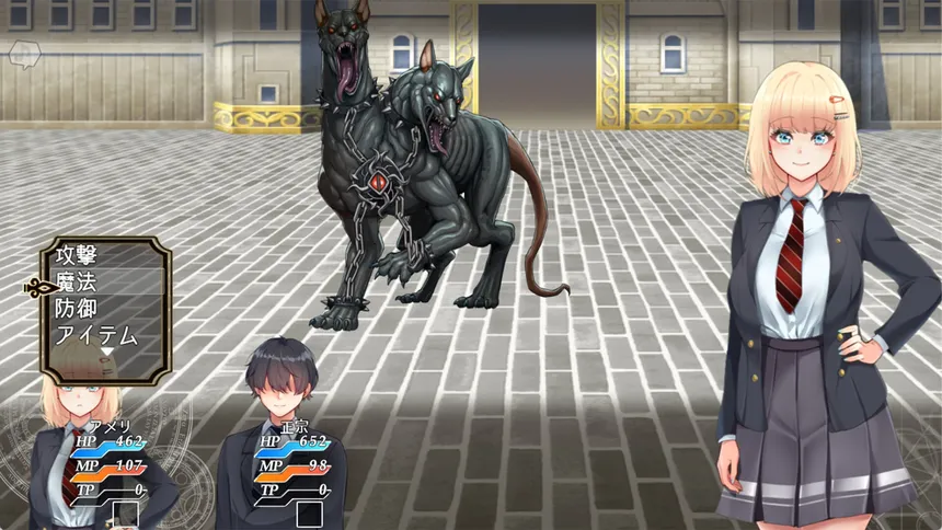 Скриншот 7 к игре Amelie falls over and over again ~ An endless week in Magic Academy
