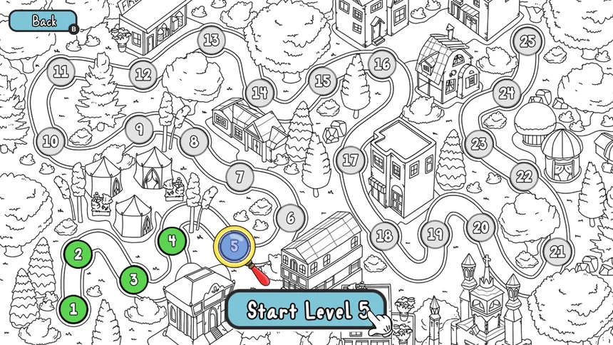 Скриншот 1 к игре Doodle Hunt: Search Hidden Items