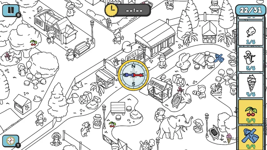 Скриншот 3 к игре Doodle Hunt: Search Hidden Items
