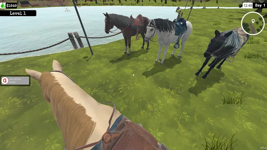 Скриншот 1 к игре СИМУЛЯТОР КОНЕФЕРМЫ - Horse Farm Simulator