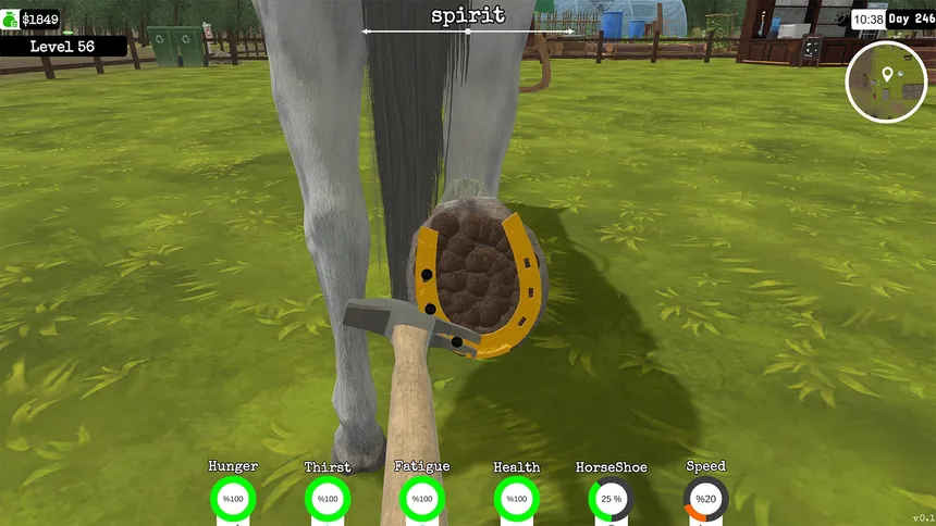 Скриншот 6 к игре СИМУЛЯТОР КОНЕФЕРМЫ - Horse Farm Simulator