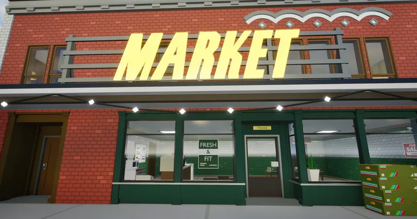 Скриншот 1 к игре Grocery Simulator