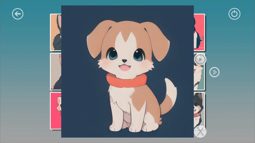 Скриншот 6 к игре Cute Dogs Slide