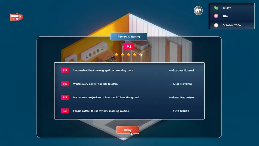 Скриншот 6 к игре Game Builder Tycoon - Prologue
