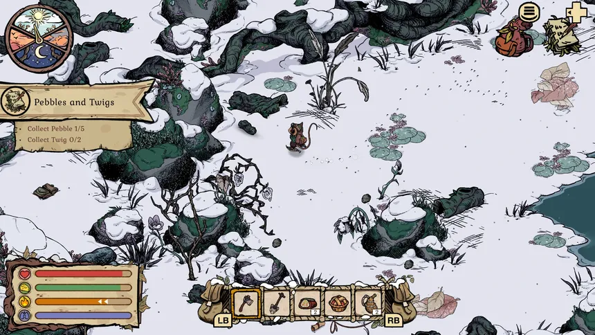 Скриншот 1 к игре Winter Burrow