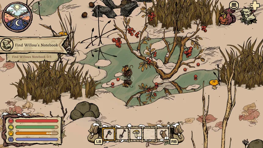 Скриншот 3 к игре Winter Burrow