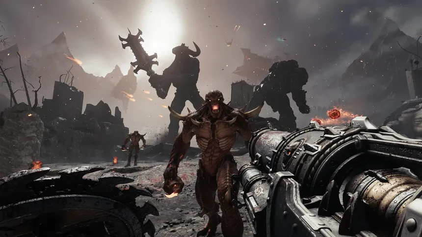 Скриншот 2 к игре DOOM: The Dark Ages
