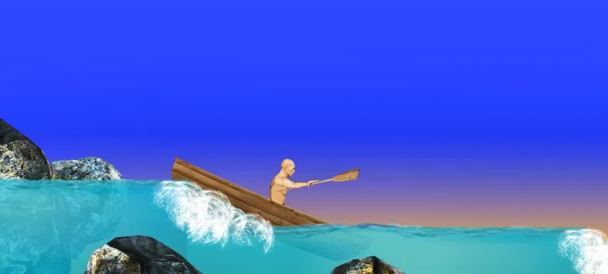 Скриншот 4 к игре Let me Paddle : Hardest Boat Paddling Game