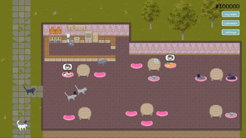 Скриншот 4 к игре Kittens & Coffee