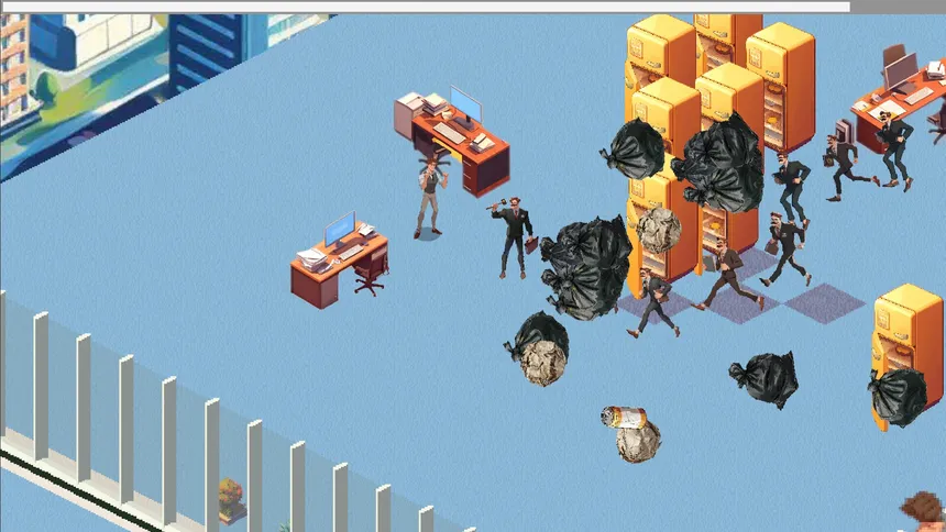 Скриншот 1 к игре Office Survivor