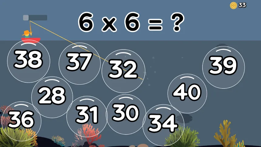 Скриншот 2 к игре Times Tables Games