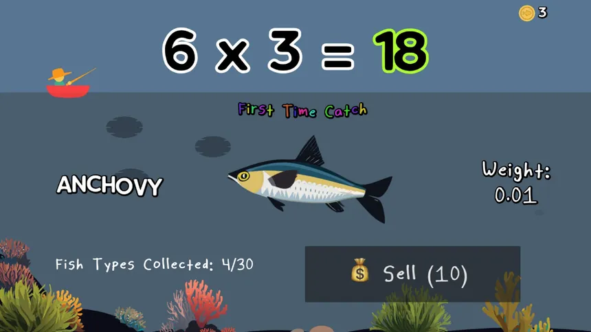 Скриншот 4 к игре Times Tables Games