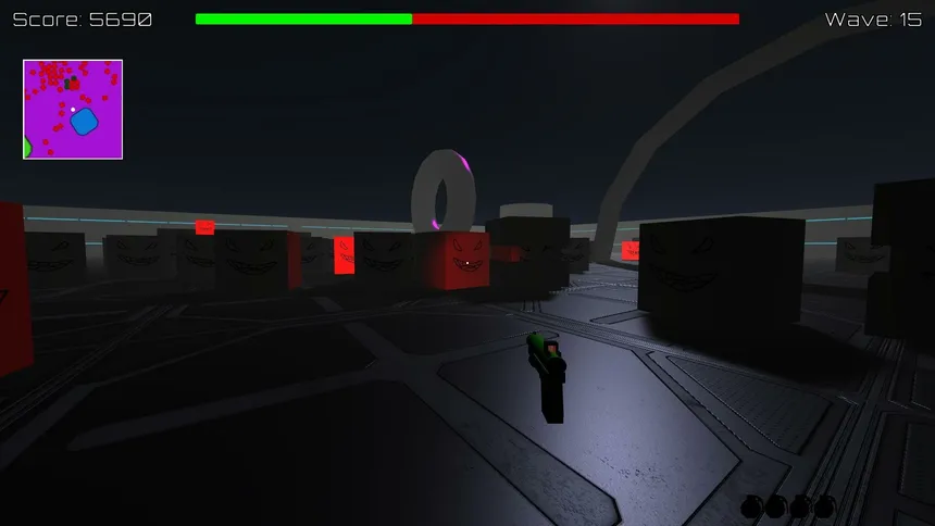 Скриншот 1 к игре ZombCube