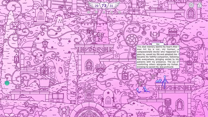 Скриншот 1 к игре Cat Memories - Find the Hidden Stories