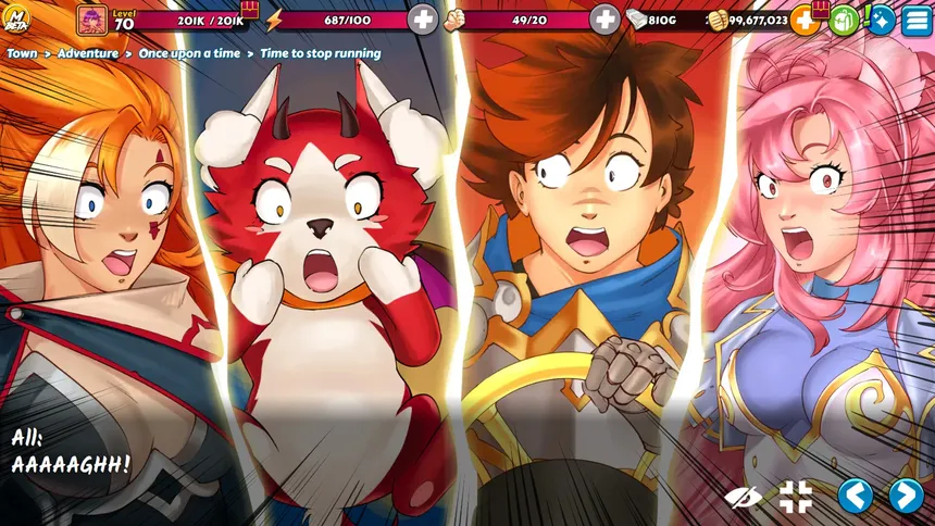 Скриншот 5 к игре Manga RPG