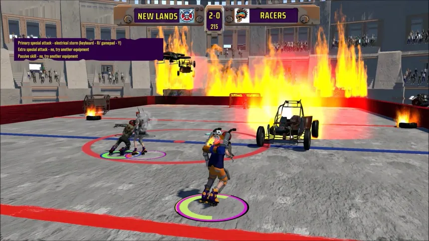 Скриншот 5 к игре Skateballers