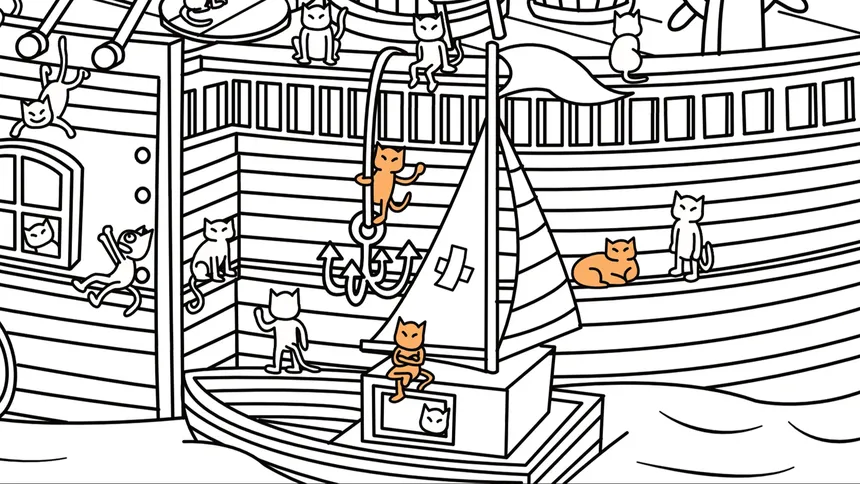Скриншот 3 к игре Secret Cats - Pirates