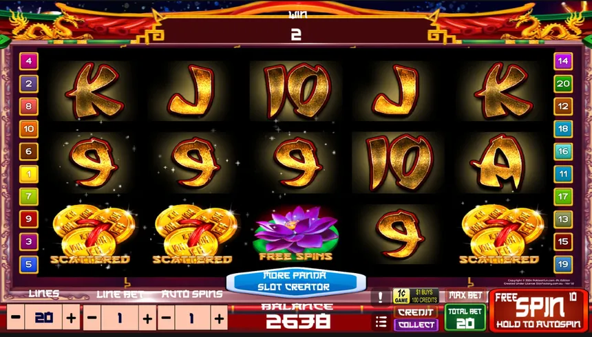Скриншот 6 к игре More Panda - Slot Creator