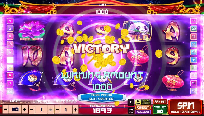 Скриншот 7 к игре More Panda - Slot Creator