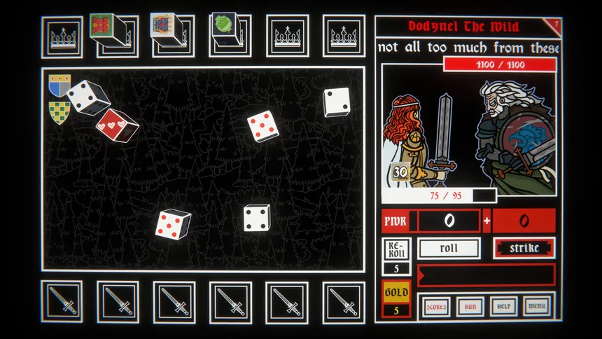 Скриншот 1 к игре Dicealot