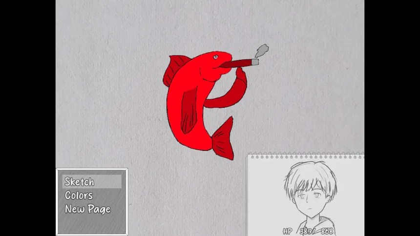 Скриншот 6 к игре Alex's Sketchbook World