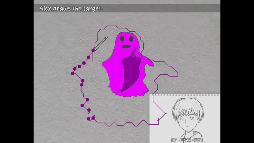 Скриншот 8 к игре Alex's Sketchbook World