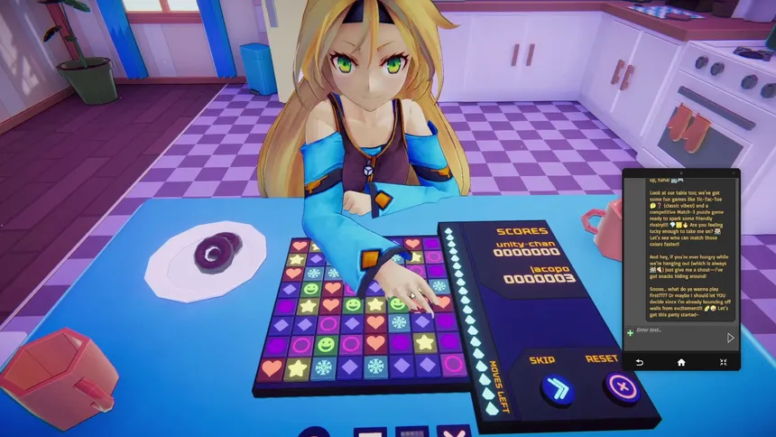 Скриншот 2 к игре Unity-Chan: Desktop Companion