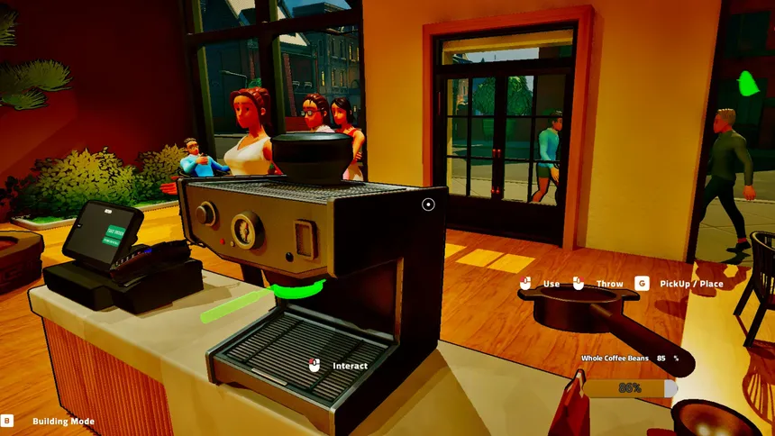 Скриншот 3 к игре Clumsy Coffee Simulator