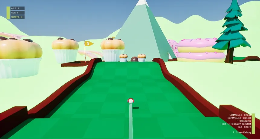Скриншот 1 к игре Candy Golf
