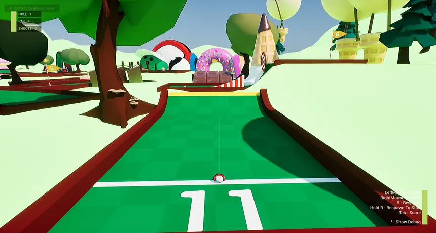 Скриншот 2 к игре Candy Golf