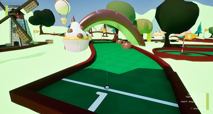 Скриншот 3 к игре Candy Golf