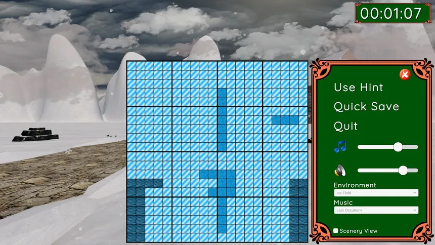 Скриншот 6 к игре Touhou Picross ~ Nazrin's Puzzles