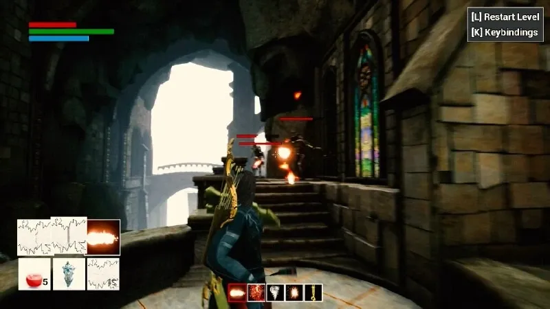 Скриншот 1 к игре Skeletos Sword