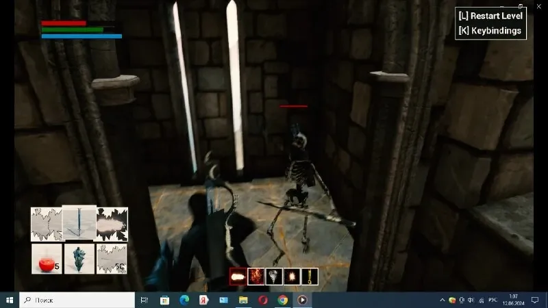 Скриншот 2 к игре Skeletos Sword