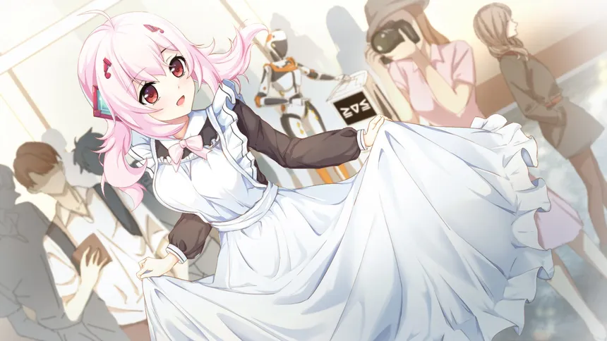 Скриншот 1 к игре 硅心_Silicon Heart——AI少女情人梦 _AI Girl Lovestory