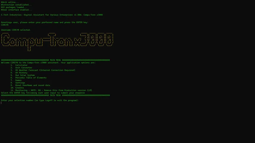 Скриншот 1 к игре Compu-Tron x3000