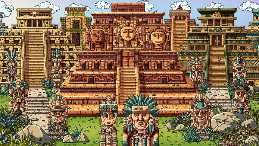 Скриншот 1 к игре 100 Aztec Cats