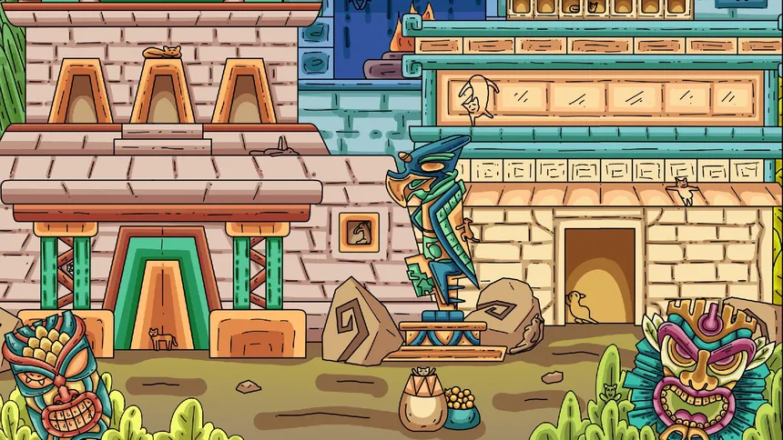 Скриншот 6 к игре 100 Aztec Cats