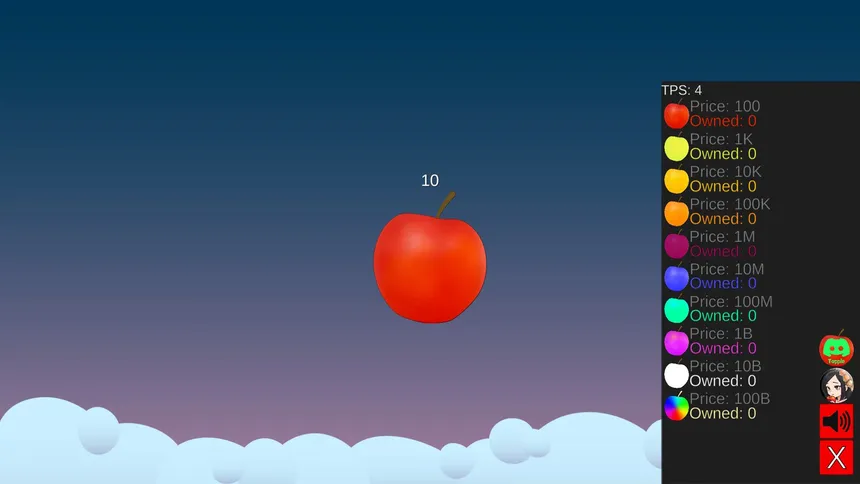 Скриншот 1 к игре Tapple - Idle Clicker