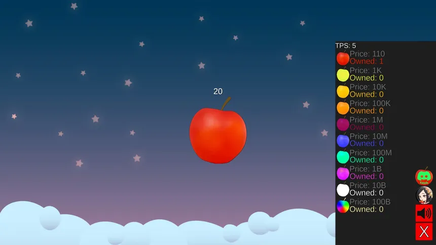 Скриншот 2 к игре Tapple - Idle Clicker