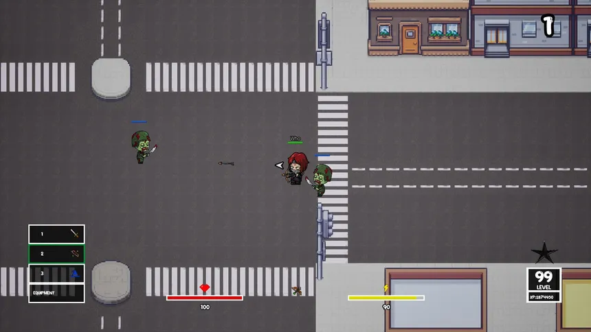 Скриншот 1 к игре Combat Evolved 2D