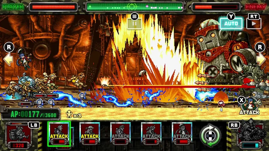 Скриншот 2 к игре METAL SLUG ATTACK RELOADED