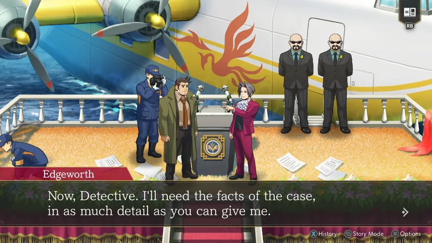 Скриншот 1 к игре Ace Attorney Investigations Collection
