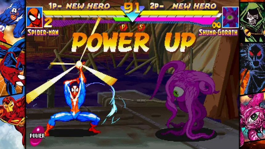 Скриншот 3 к игре MARVEL vs. CAPCOM Fighting Collection: Arcade Classics