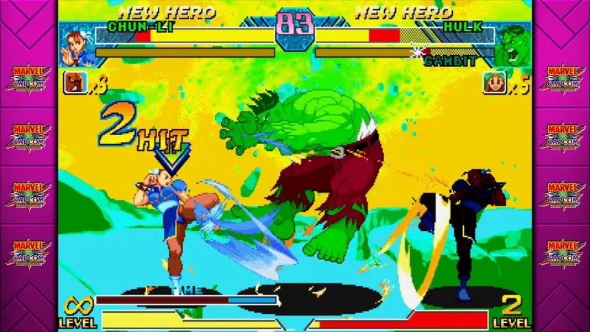 Скриншот 7 к игре MARVEL vs. CAPCOM Fighting Collection: Arcade Classics