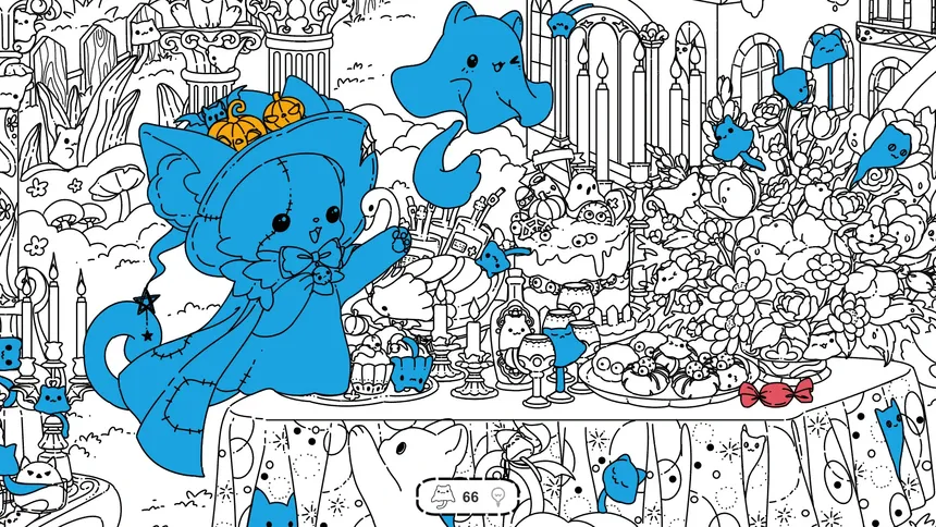 Скриншот 1 к игре Where Ghost Cats 幽咪在哪里
