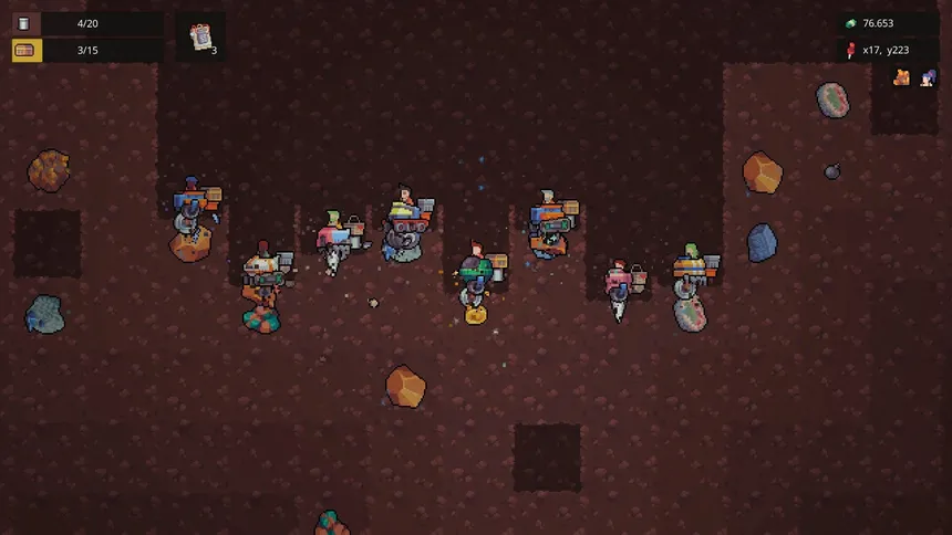 Скриншот 1 к игре Super Mining Mechs