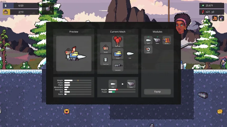 Скриншот 2 к игре Super Mining Mechs